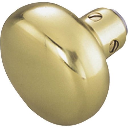 PROSOURCE Knob Door Set Brass Plated Sol 7296601-3L